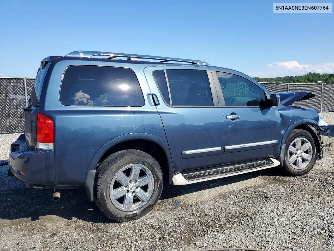 2014 Nissan Armada Platinum VIN: 5N1AA0NE3EN607764 Lot: 60961226