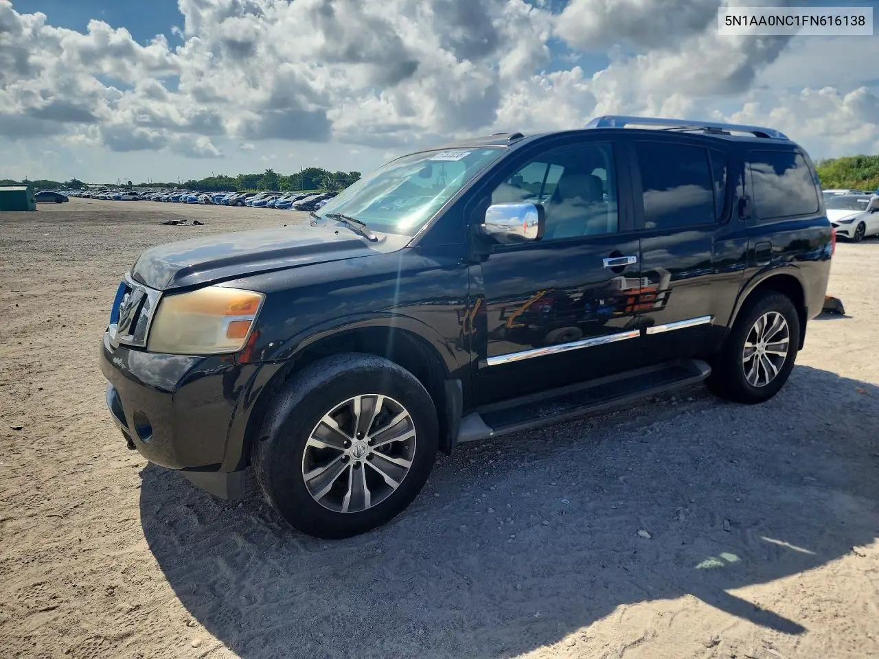 2015 Nissan Armada Sl VIN: 5N1AA0NC1FN616138 Lot: 57523236