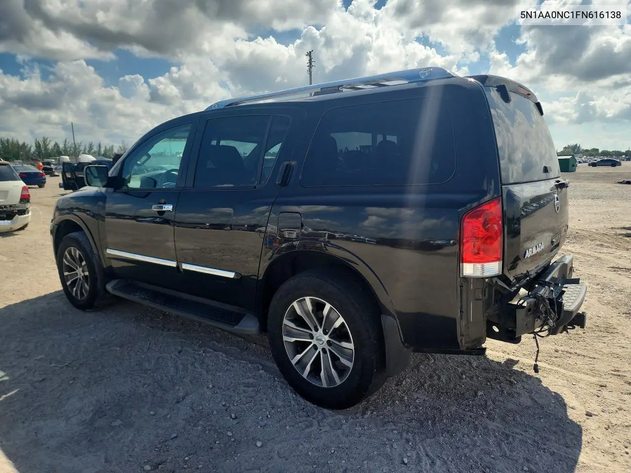 2015 Nissan Armada Sl VIN: 5N1AA0NC1FN616138 Lot: 57523236