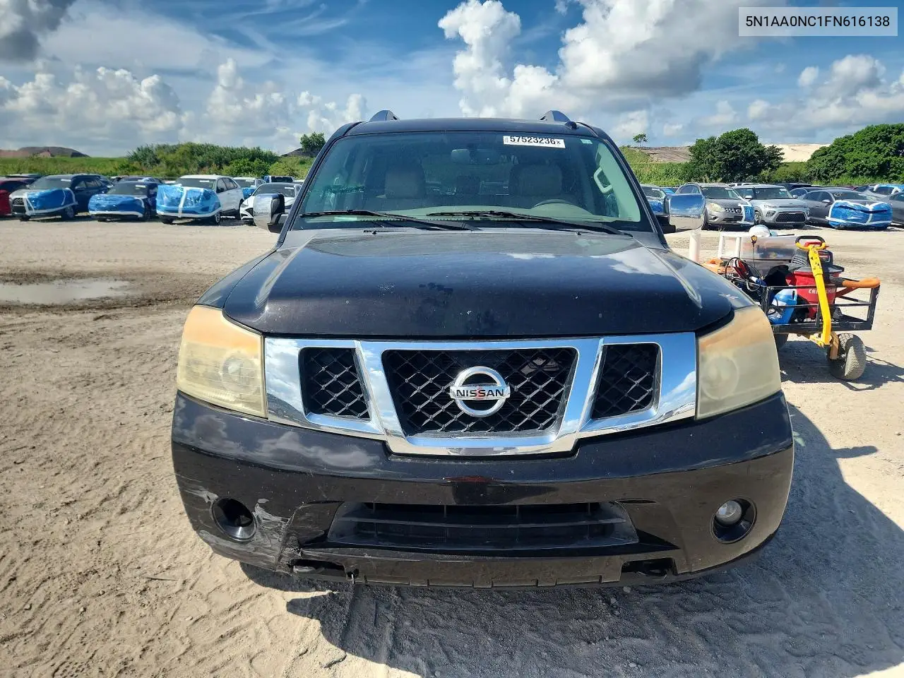 2015 Nissan Armada Sl VIN: 5N1AA0NC1FN616138 Lot: 57523236