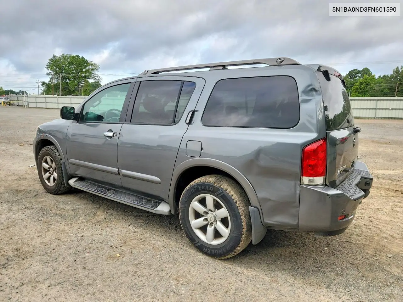 2015 Nissan Armada Sv VIN: 5N1BA0ND3FN601590 Lot: 58022746
