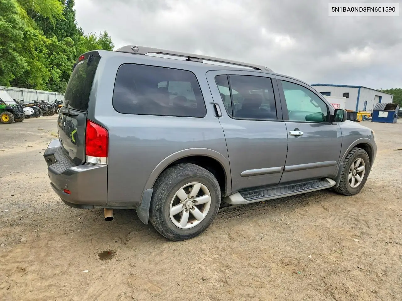 2015 Nissan Armada Sv VIN: 5N1BA0ND3FN601590 Lot: 58022746
