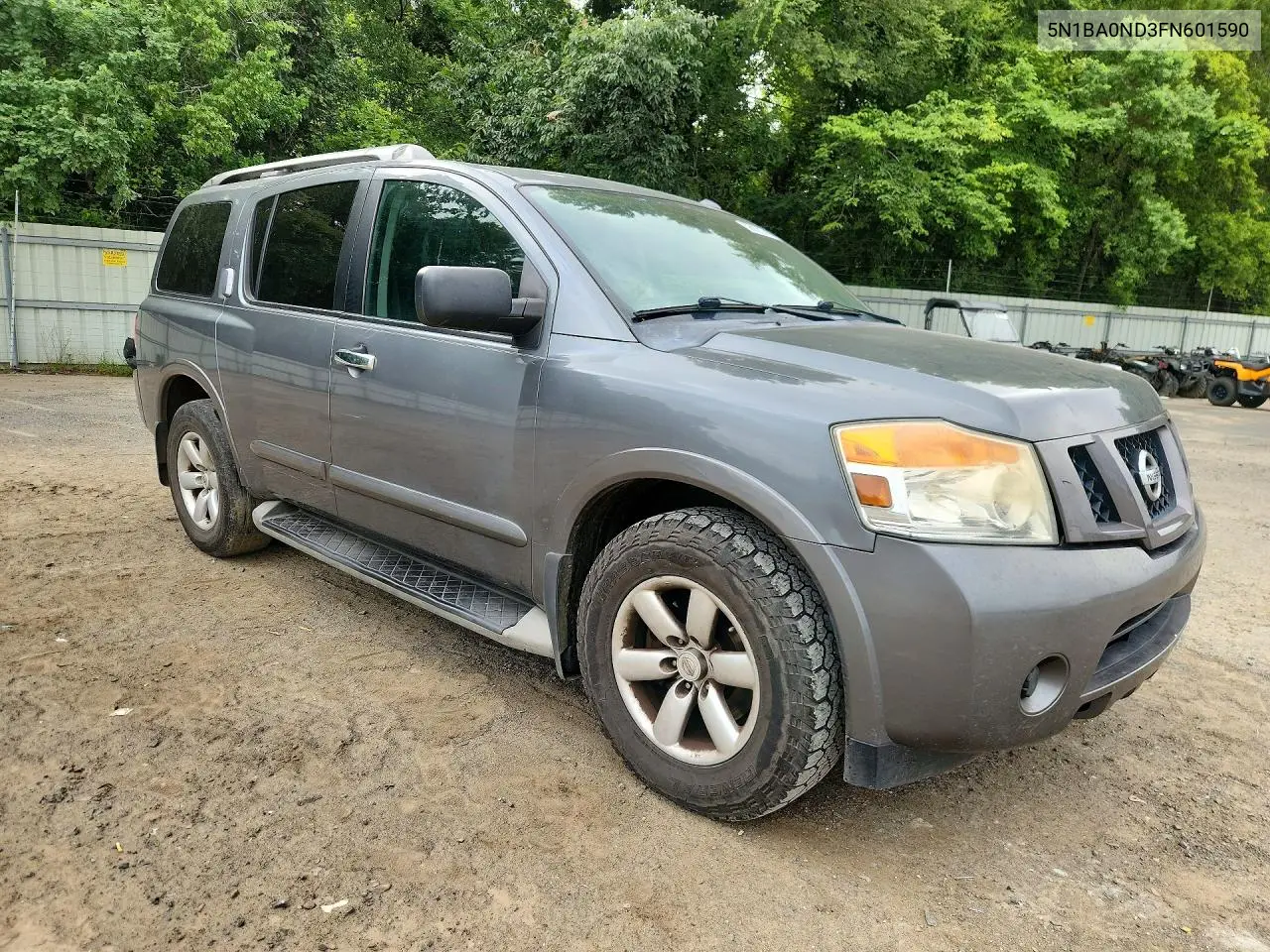 2015 Nissan Armada Sv VIN: 5N1BA0ND3FN601590 Lot: 58022746
