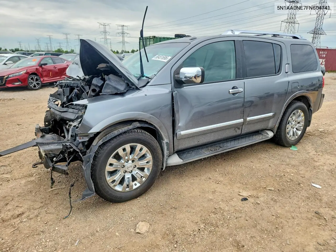 2015 Nissan Armada Platinum VIN: 5N1AA0NE7FN604741 Lot: 58451696