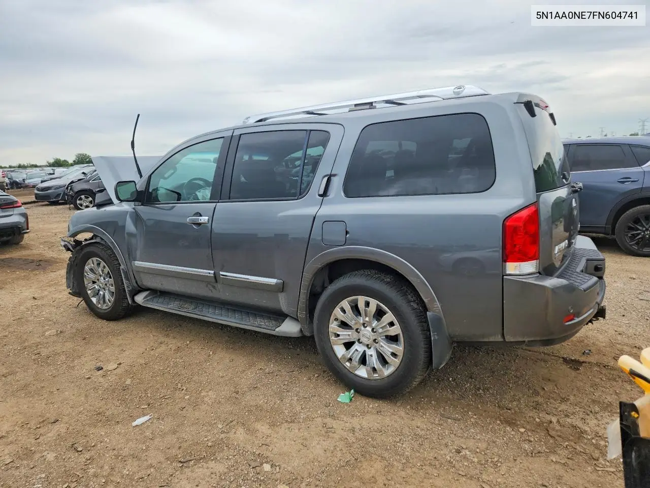 2015 Nissan Armada Platinum VIN: 5N1AA0NE7FN604741 Lot: 58451696