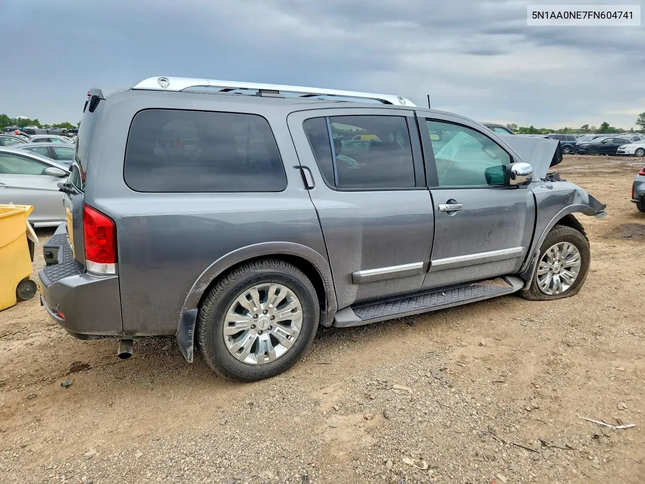 2015 Nissan Armada Platinum VIN: 5N1AA0NE7FN604741 Lot: 58451696