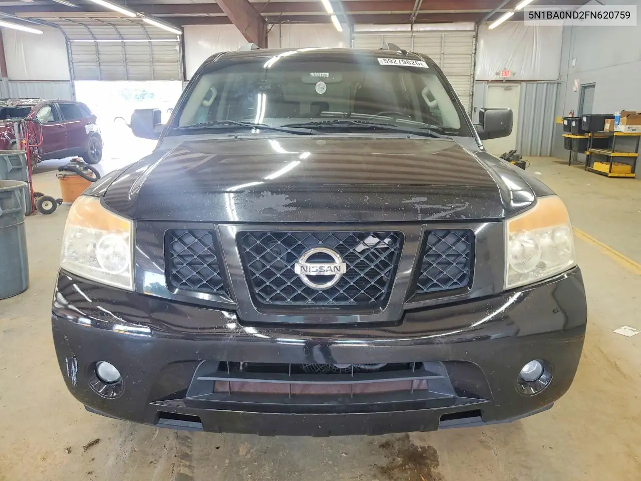 2015 Nissan Armada Sv VIN: 5N1BA0ND2FN620759 Lot: 59279826