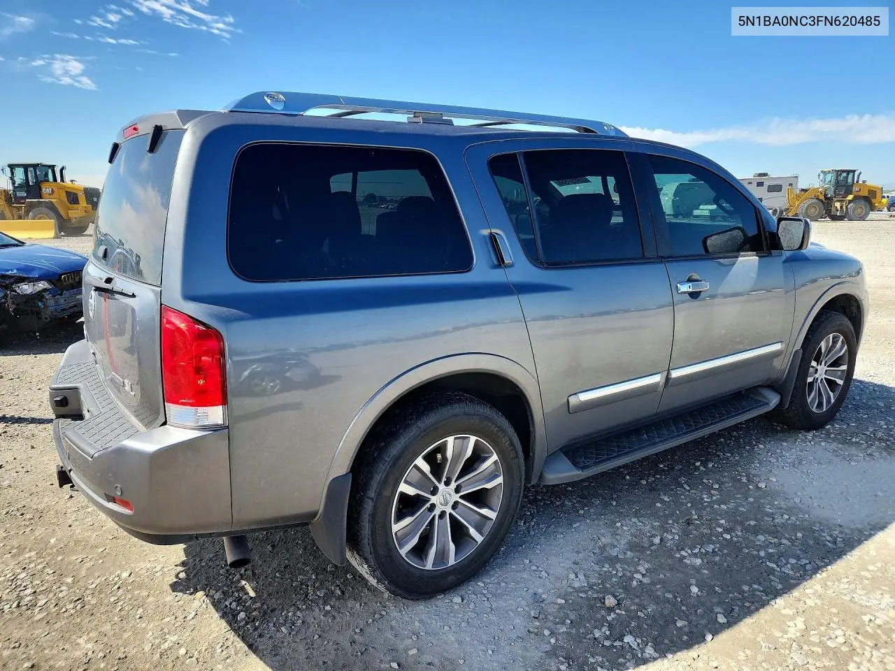 2015 Nissan Armada Sl VIN: 5N1BA0NC3FN620485 Lot: 59897556