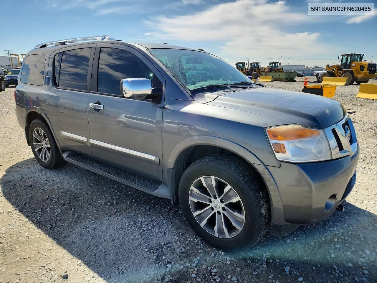 2015 Nissan Armada Sl VIN: 5N1BA0NC3FN620485 Lot: 59897556