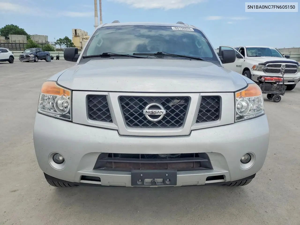 2015 Nissan Armada Sv VIN: 5N1BA0NC7FN605150 Lot: 60138826