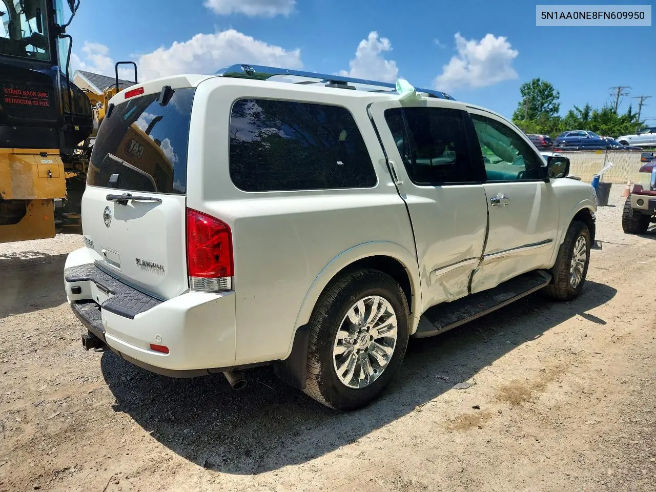 2015 Nissan Armada Platinum VIN: 5N1AA0NE8FN609950 Lot: 60232426