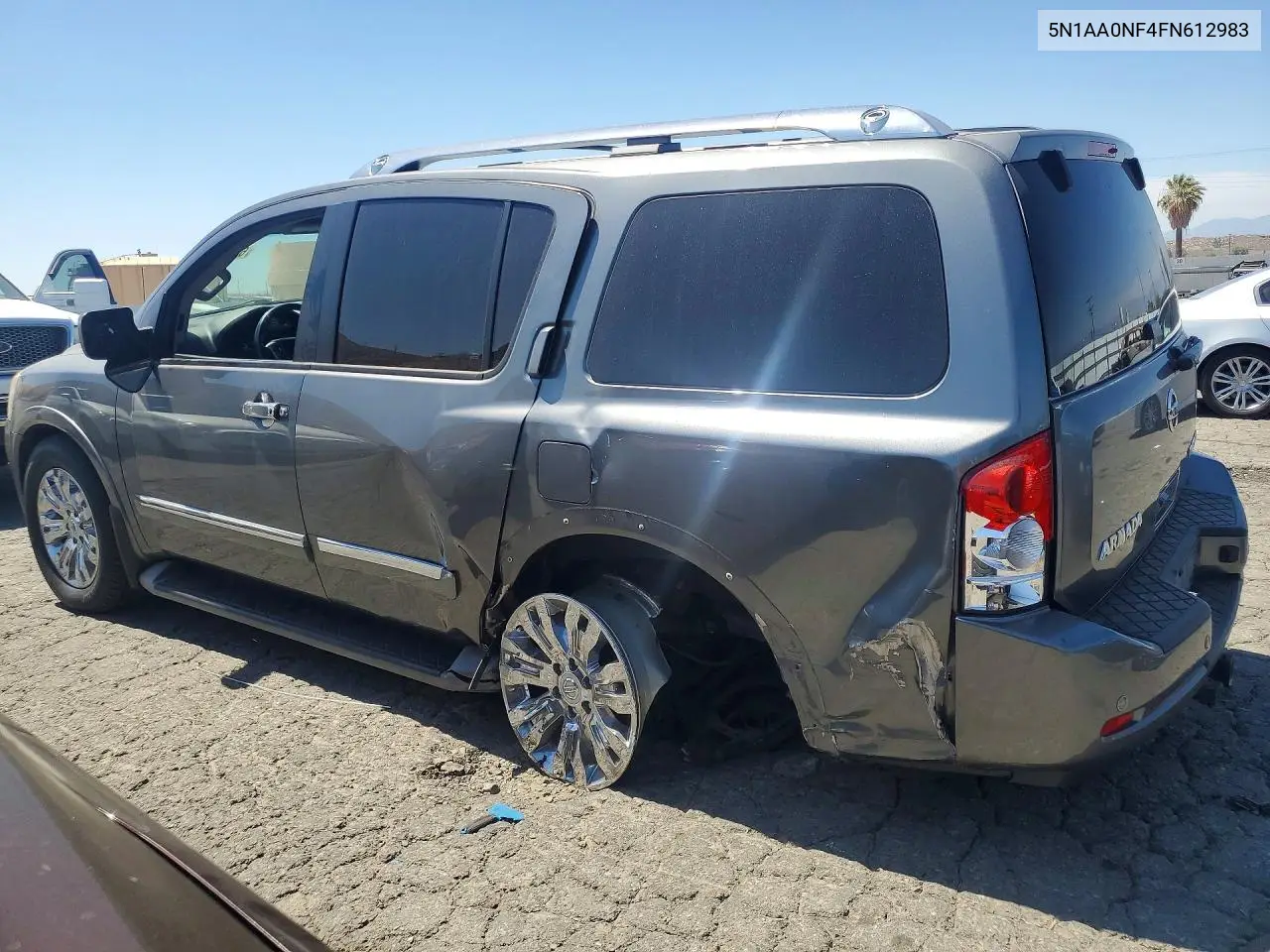 2015 Nissan Armada Platinum VIN: 5N1AA0NF4FN612983 Lot: 60815486