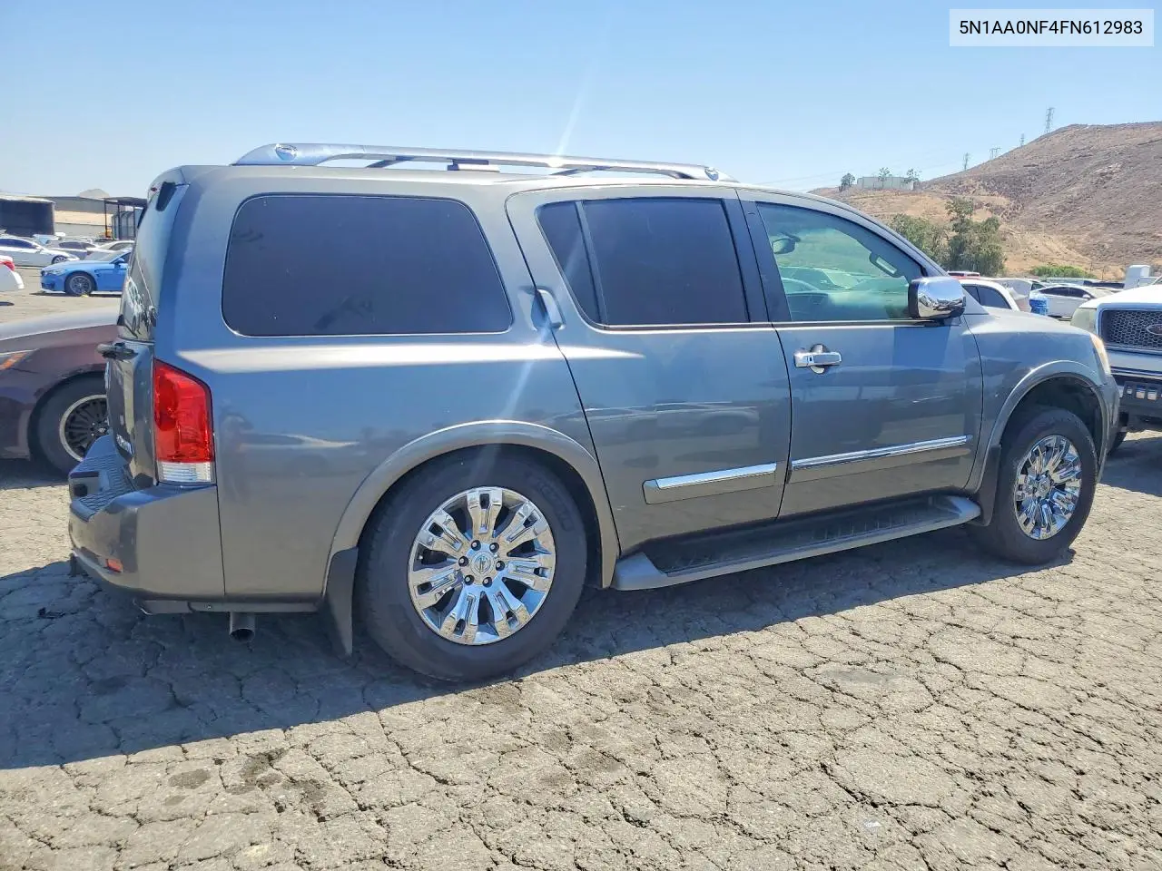 2015 Nissan Armada Platinum VIN: 5N1AA0NF4FN612983 Lot: 60815486
