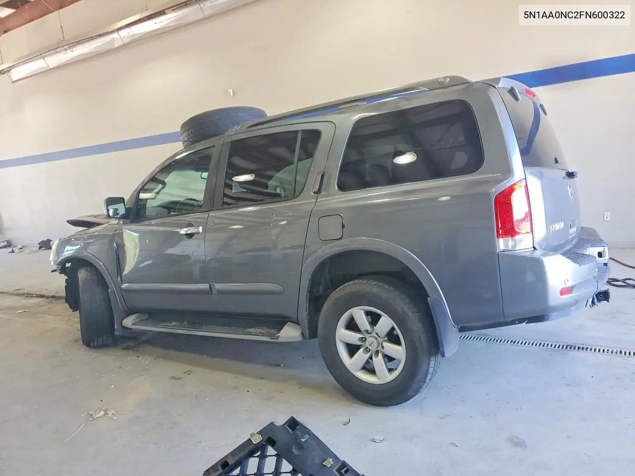 2015 Nissan Armada Sv VIN: 5N1AA0NC2FN600322 Lot: 61306096