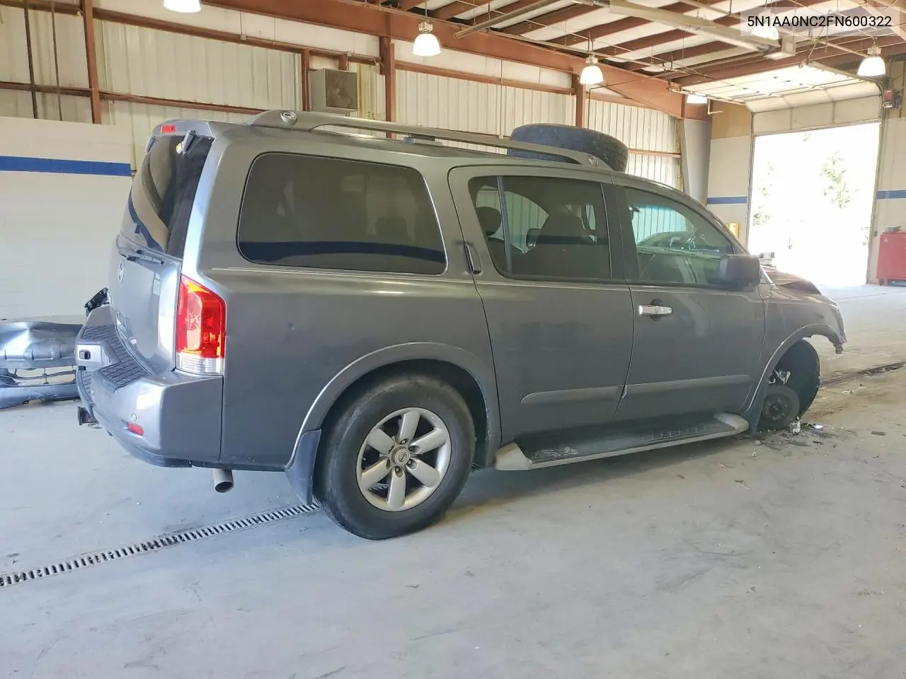 2015 Nissan Armada Sv VIN: 5N1AA0NC2FN600322 Lot: 61306096