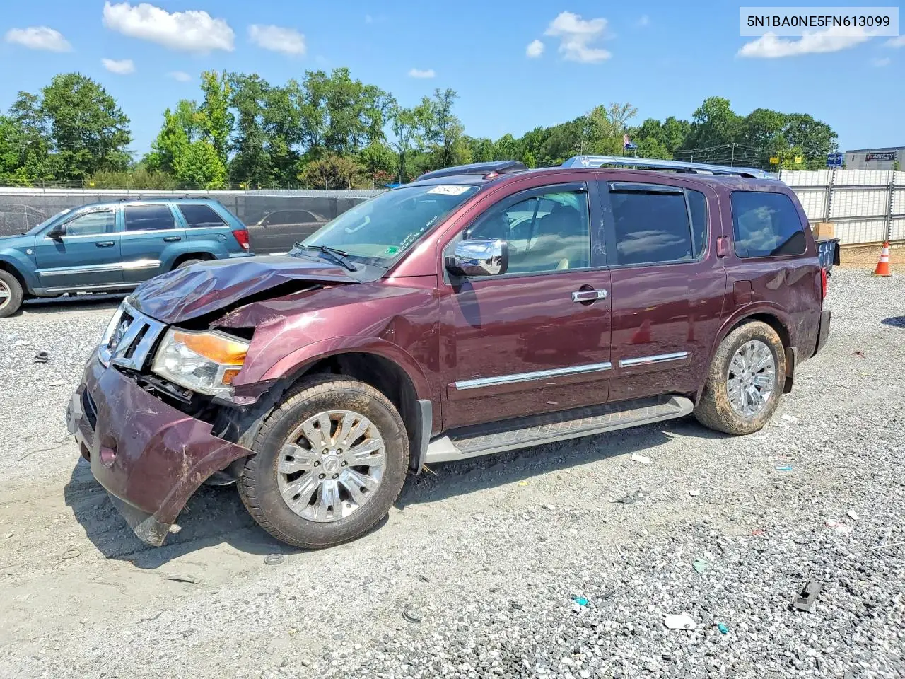2015 Nissan Armada Platinum VIN: 5N1BA0NE5FN613099 Lot: 61544216