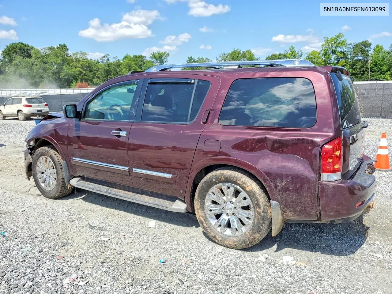 2015 Nissan Armada Platinum VIN: 5N1BA0NE5FN613099 Lot: 61544216