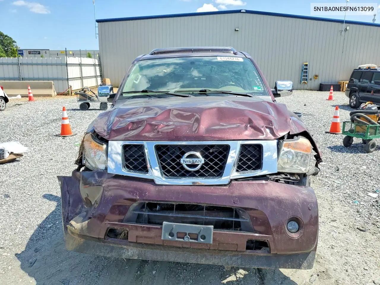 2015 Nissan Armada Platinum VIN: 5N1BA0NE5FN613099 Lot: 61544216