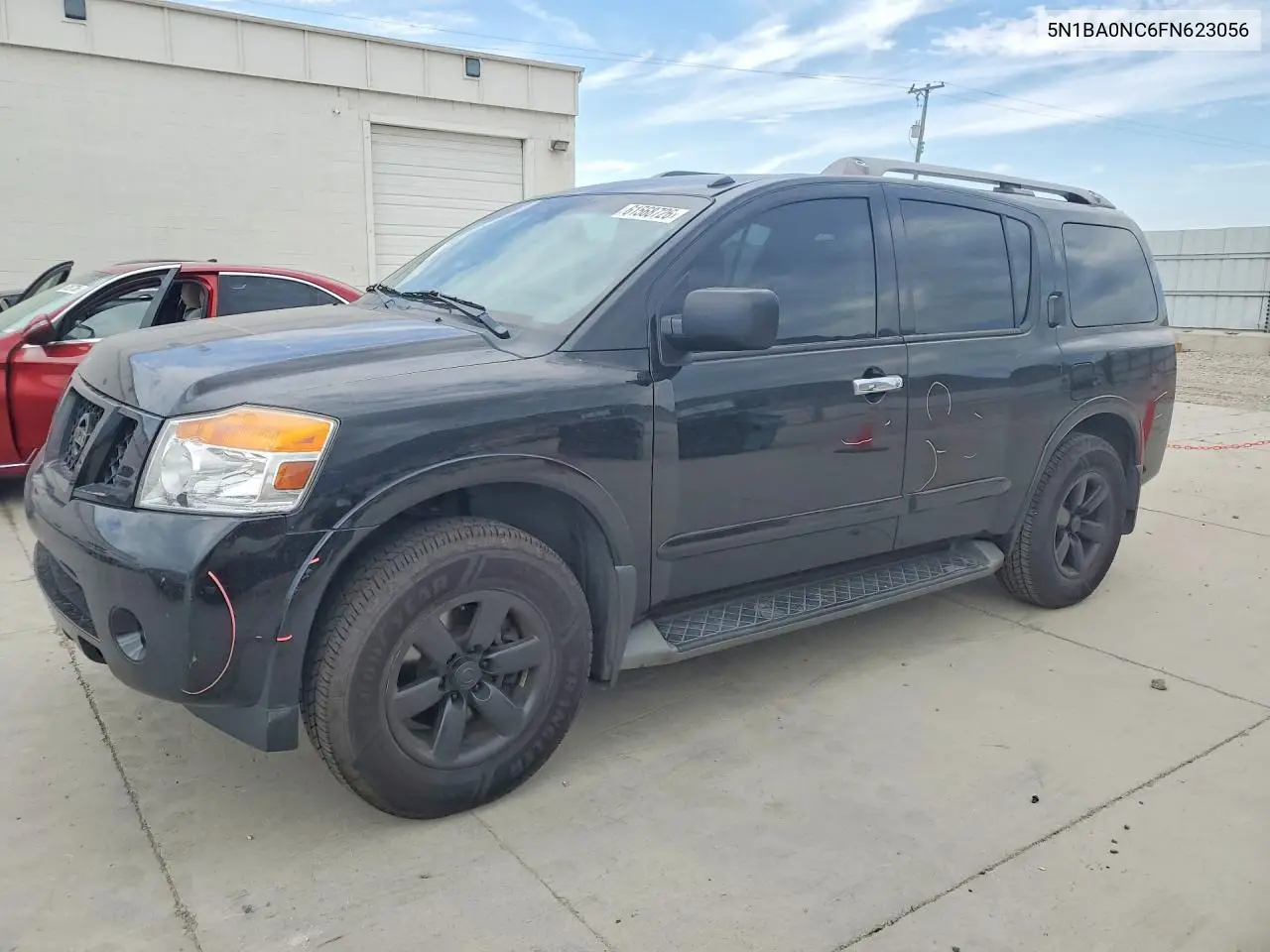 2015 Nissan Armada Sv VIN: 5N1BA0NC6FN623056 Lot: 61568726