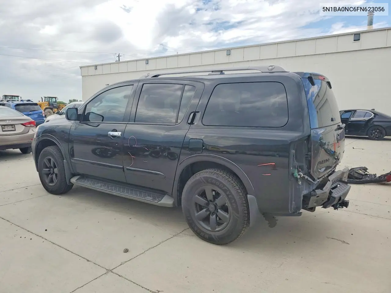 2015 Nissan Armada Sv VIN: 5N1BA0NC6FN623056 Lot: 61568726