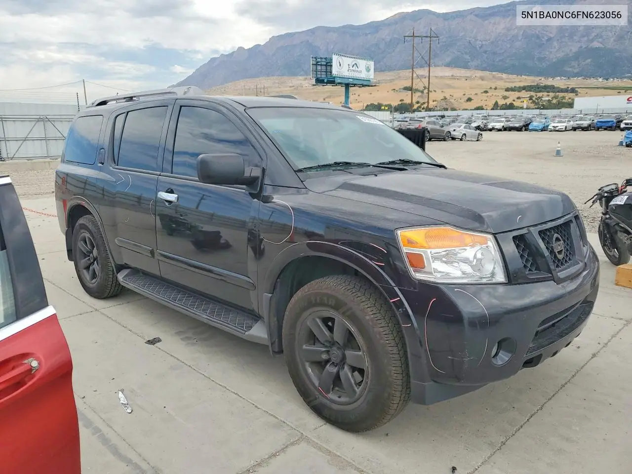 2015 Nissan Armada Sv VIN: 5N1BA0NC6FN623056 Lot: 61568726