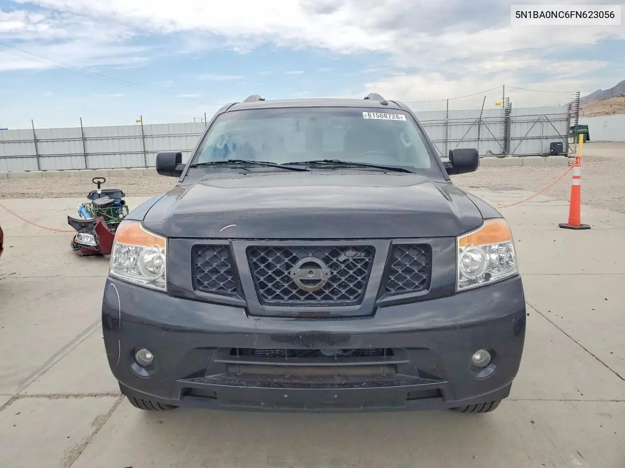 2015 Nissan Armada Sv VIN: 5N1BA0NC6FN623056 Lot: 61568726