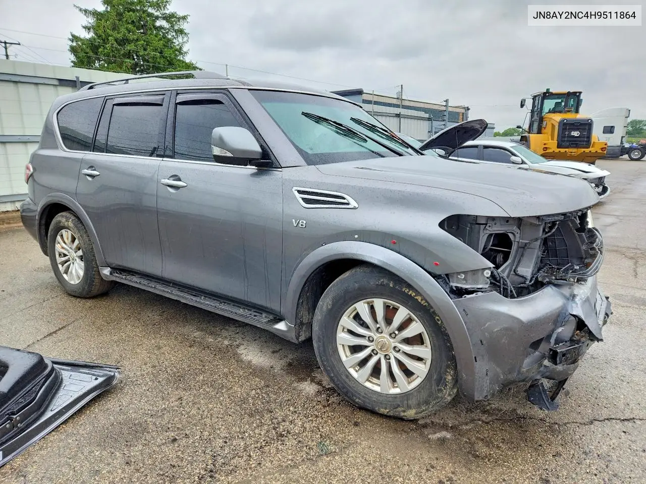 2017 Nissan Armada Sv VIN: JN8AY2NC4H9511864 Lot: 54109896
