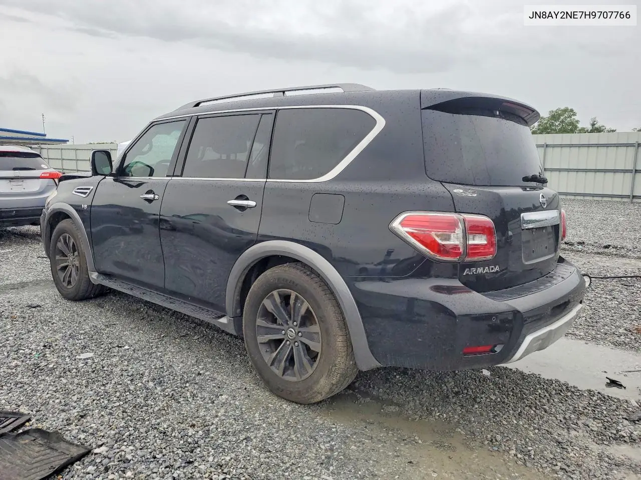 2017 Nissan Armada Platinum VIN: JN8AY2NE7H9707766 Lot: 57059716