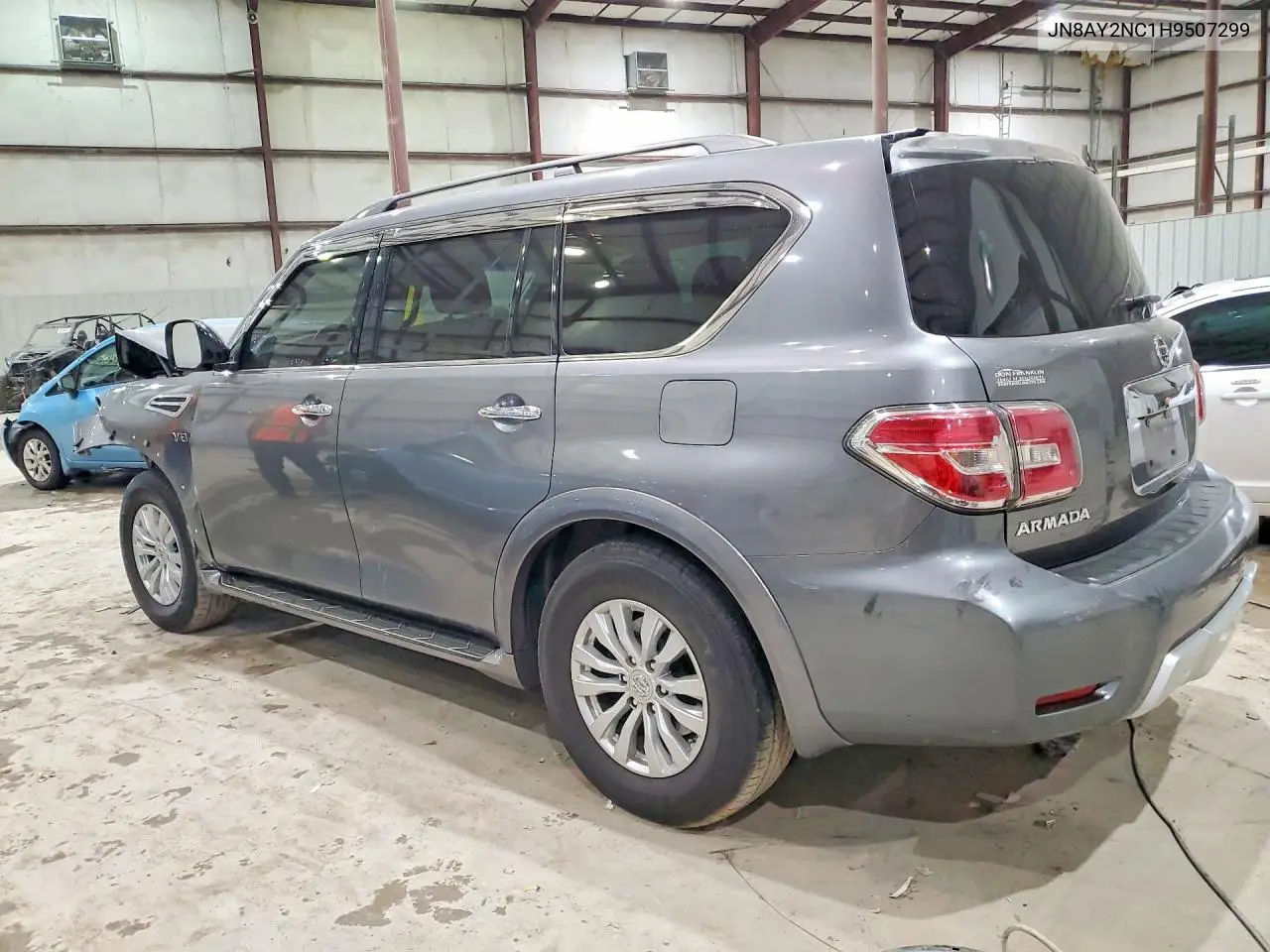 2017 Nissan Armada Sv VIN: JN8AY2NC1H9507299 Lot: 57227366