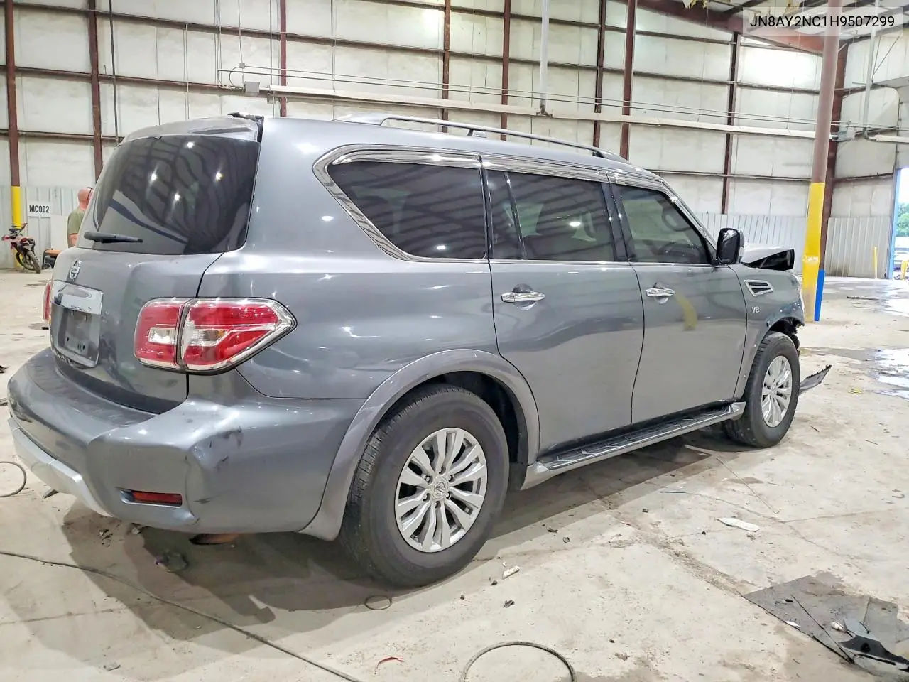 2017 Nissan Armada Sv VIN: JN8AY2NC1H9507299 Lot: 57227366