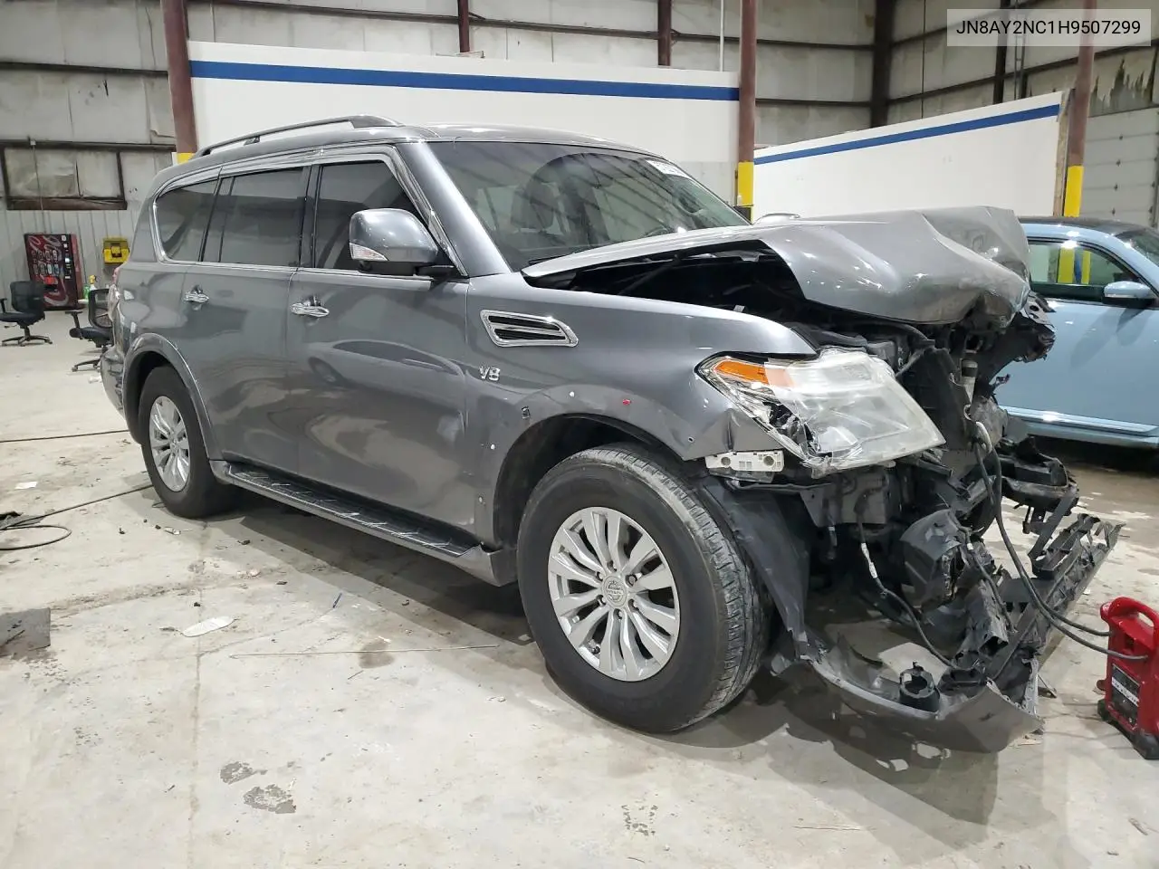 2017 Nissan Armada Sv VIN: JN8AY2NC1H9507299 Lot: 57227366