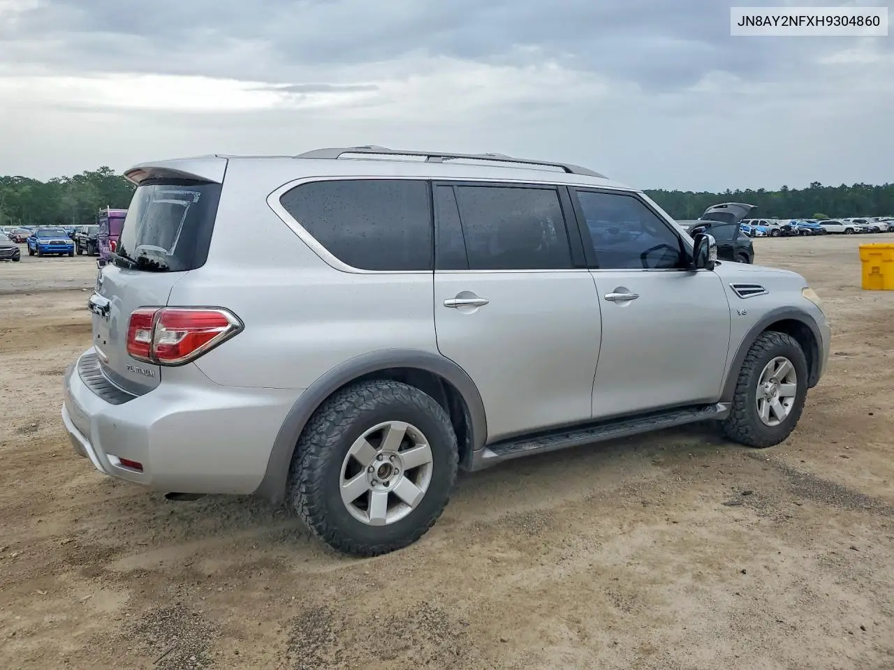 2017 Niss Armada Pla VIN: JN8AY2NFXH9304860 Lot: 57663786