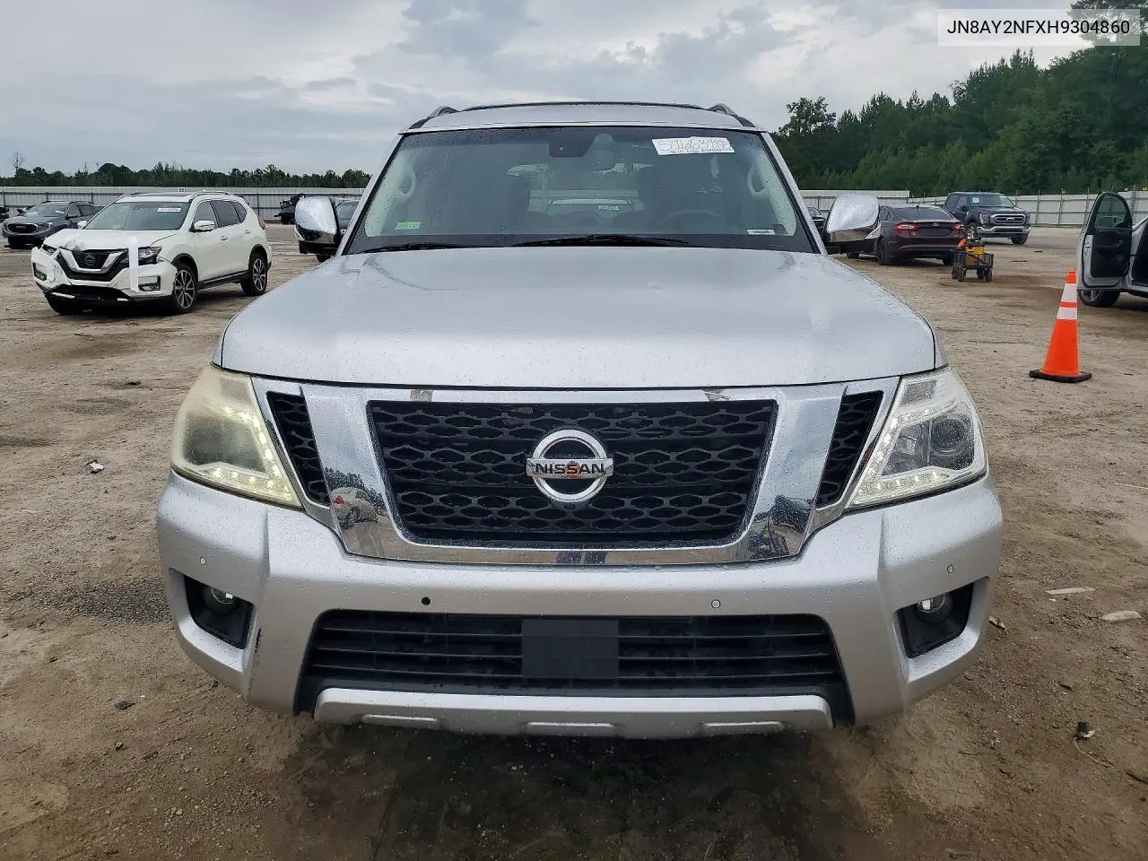 2017 Niss Armada Pla VIN: JN8AY2NFXH9304860 Lot: 57663786