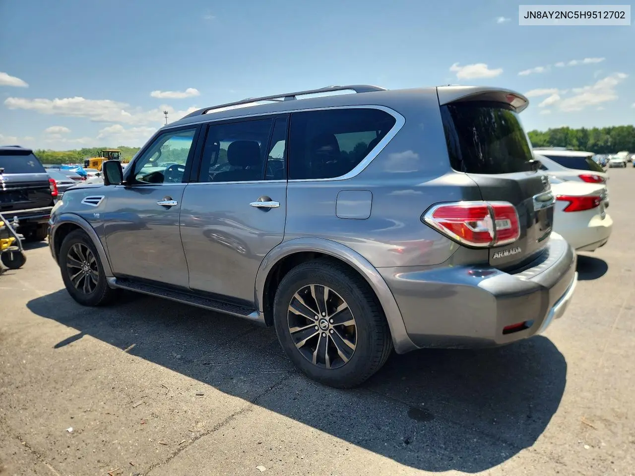2017 Nissan Armada Platinum VIN: JN8AY2NC5H9512702 Lot: 58871326