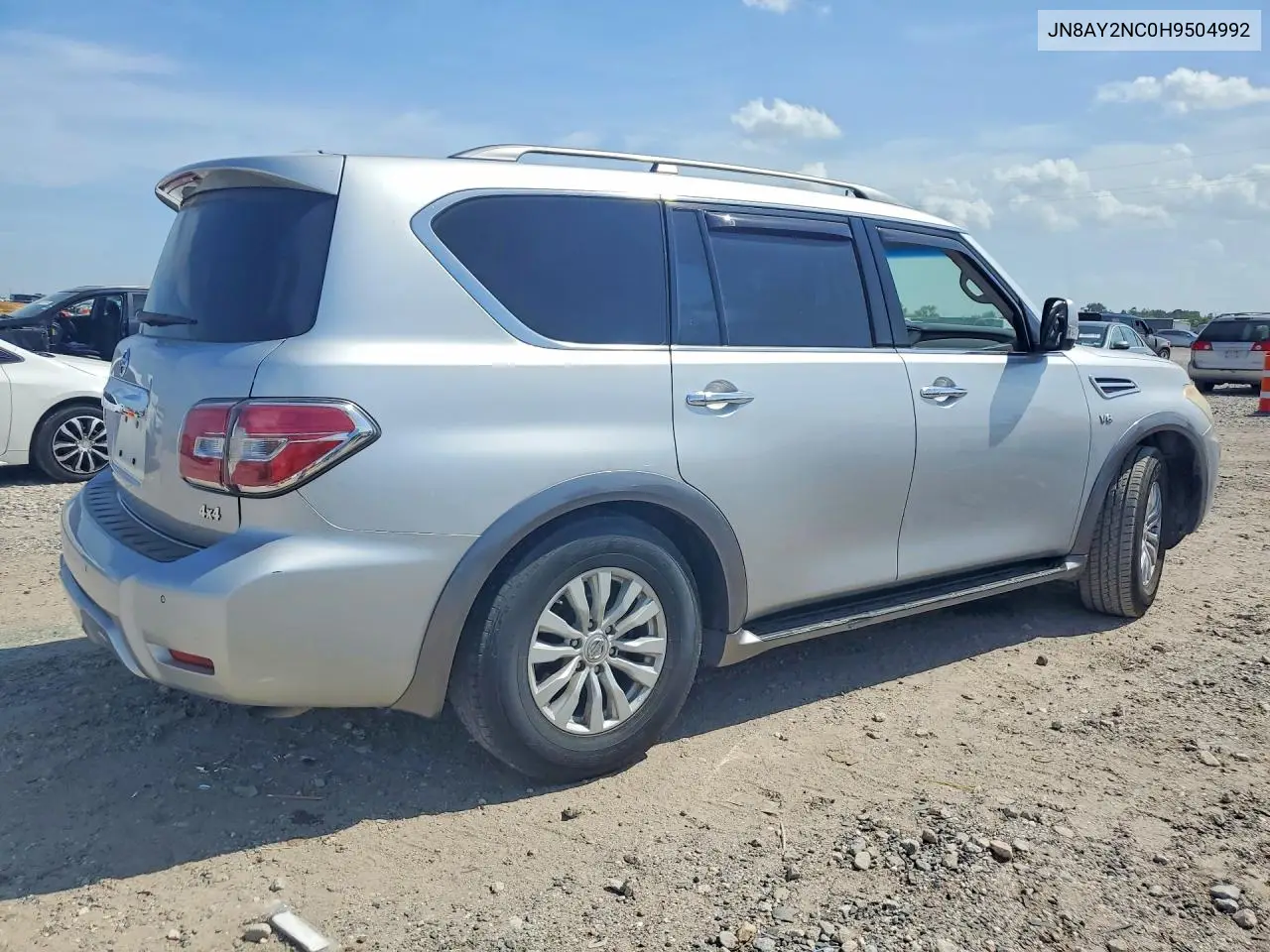2017 Nissan Armada Sv VIN: JN8AY2NC0H9504992 Lot: 59379866