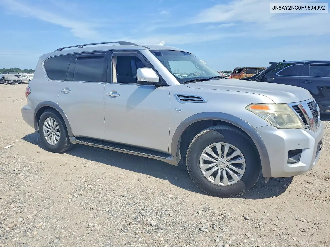 2017 Nissan Armada Sv VIN: JN8AY2NC0H9504992 Lot: 59379866