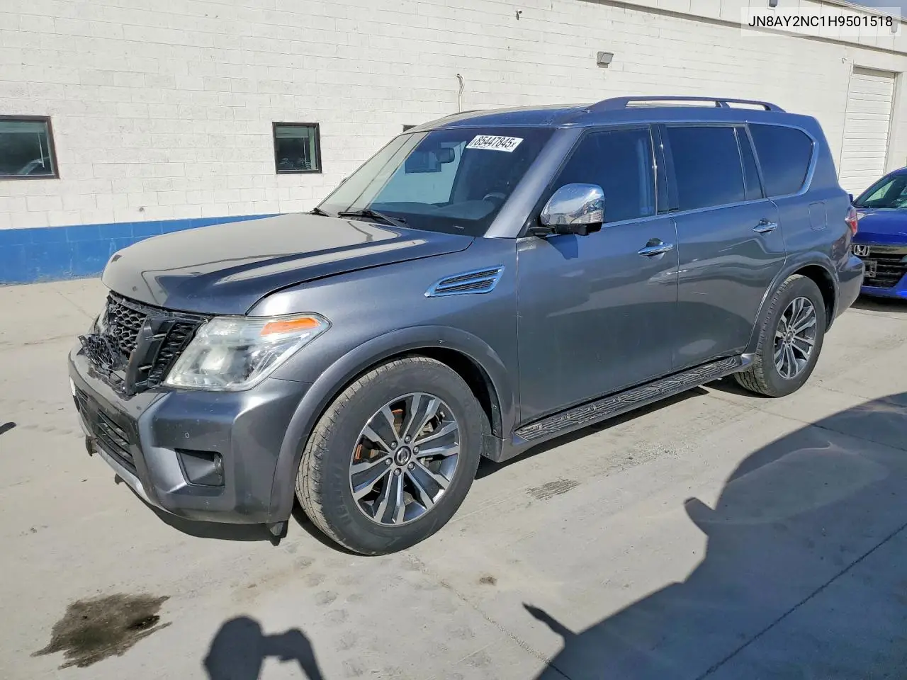 2017 Nissan Armada Sl VIN: JN8AY2NC1H9501518 Lot: 85447845