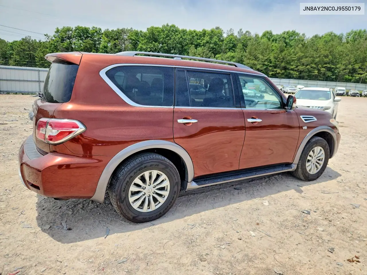 2018 Nissan Armada Sv VIN: JN8AY2NC0J9550179 Lot: 56242776