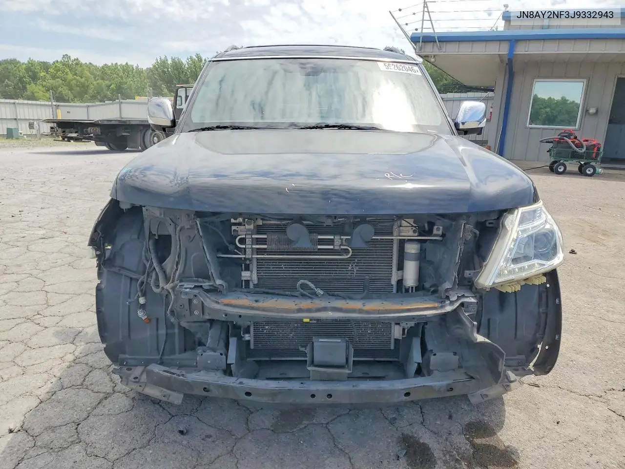 2018 Nissan Armada Platinum VIN: JN8AY2NF3J9332943 Lot: 56262046