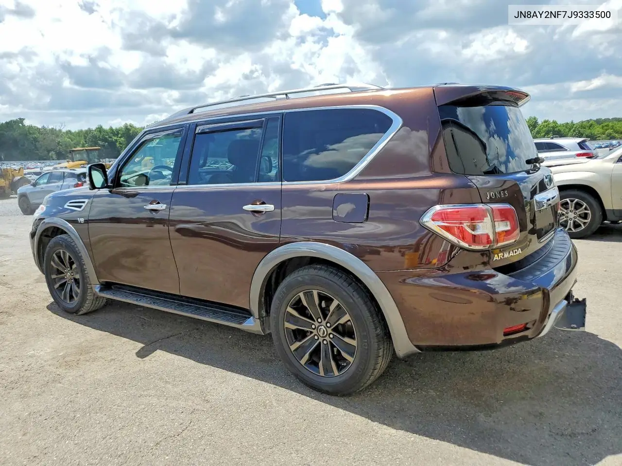 2018 Niss Armada VIN: JN8AY2NF7J9333500 Lot: 56689006