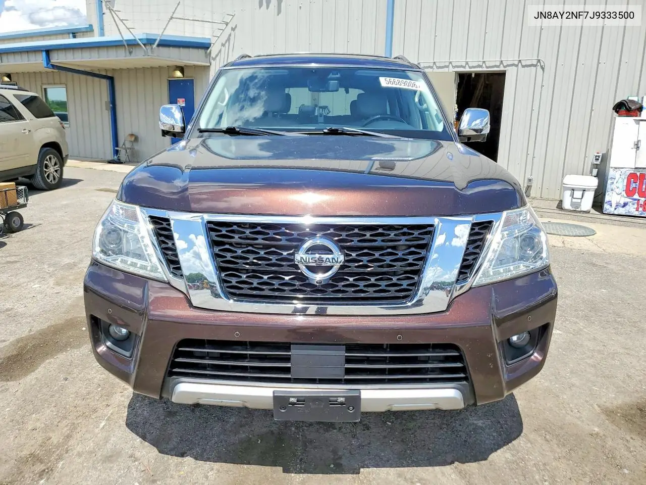 2018 Niss Armada VIN: JN8AY2NF7J9333500 Lot: 56689006