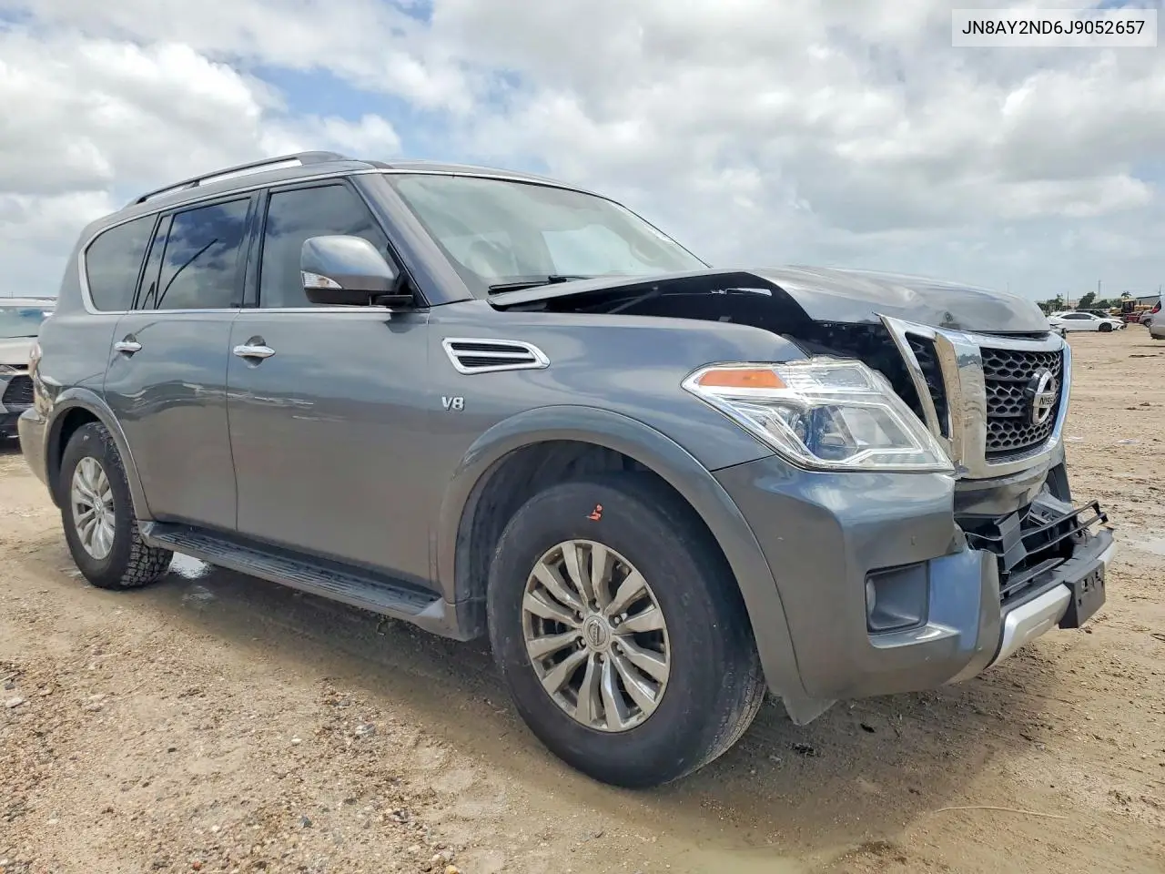 2018 Nissan Armada Sv VIN: JN8AY2ND6J9052657 Lot: 57887026