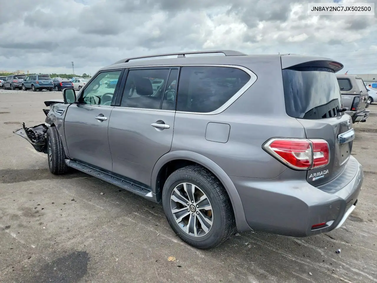 2018 Nissan Armada Sl VIN: JN8AY2NC7JX502500 Lot: 58110206