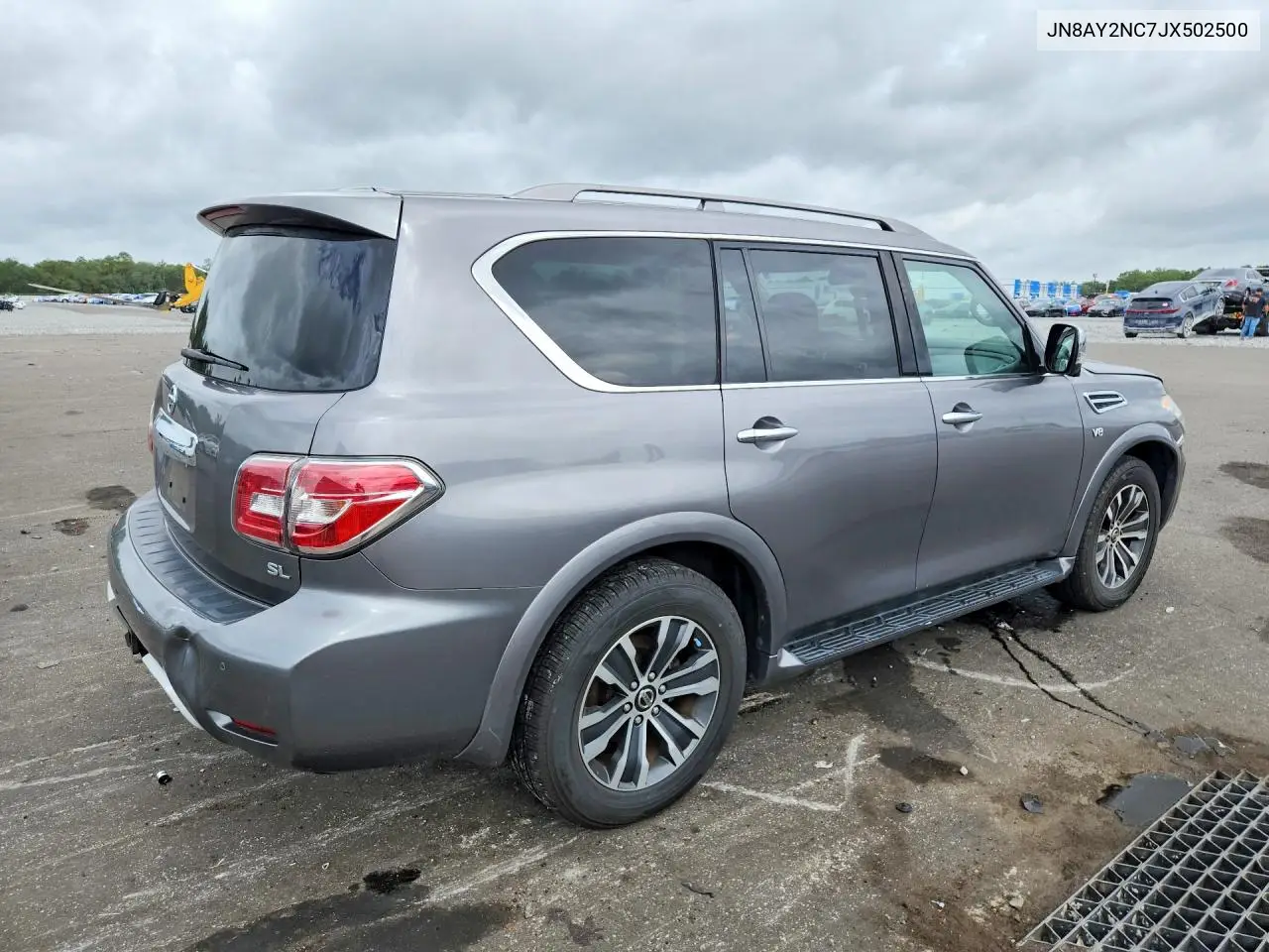2018 Nissan Armada Sl VIN: JN8AY2NC7JX502500 Lot: 58110206