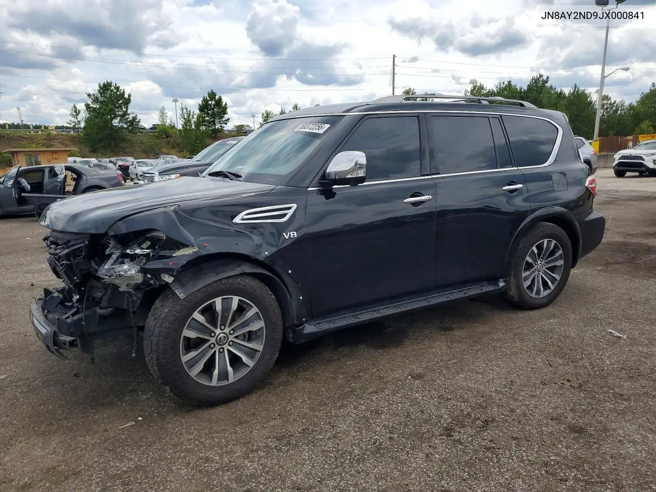 2018 Nissan Armada Sl VIN: JN8AY2ND9JX000841 Lot: 58372256