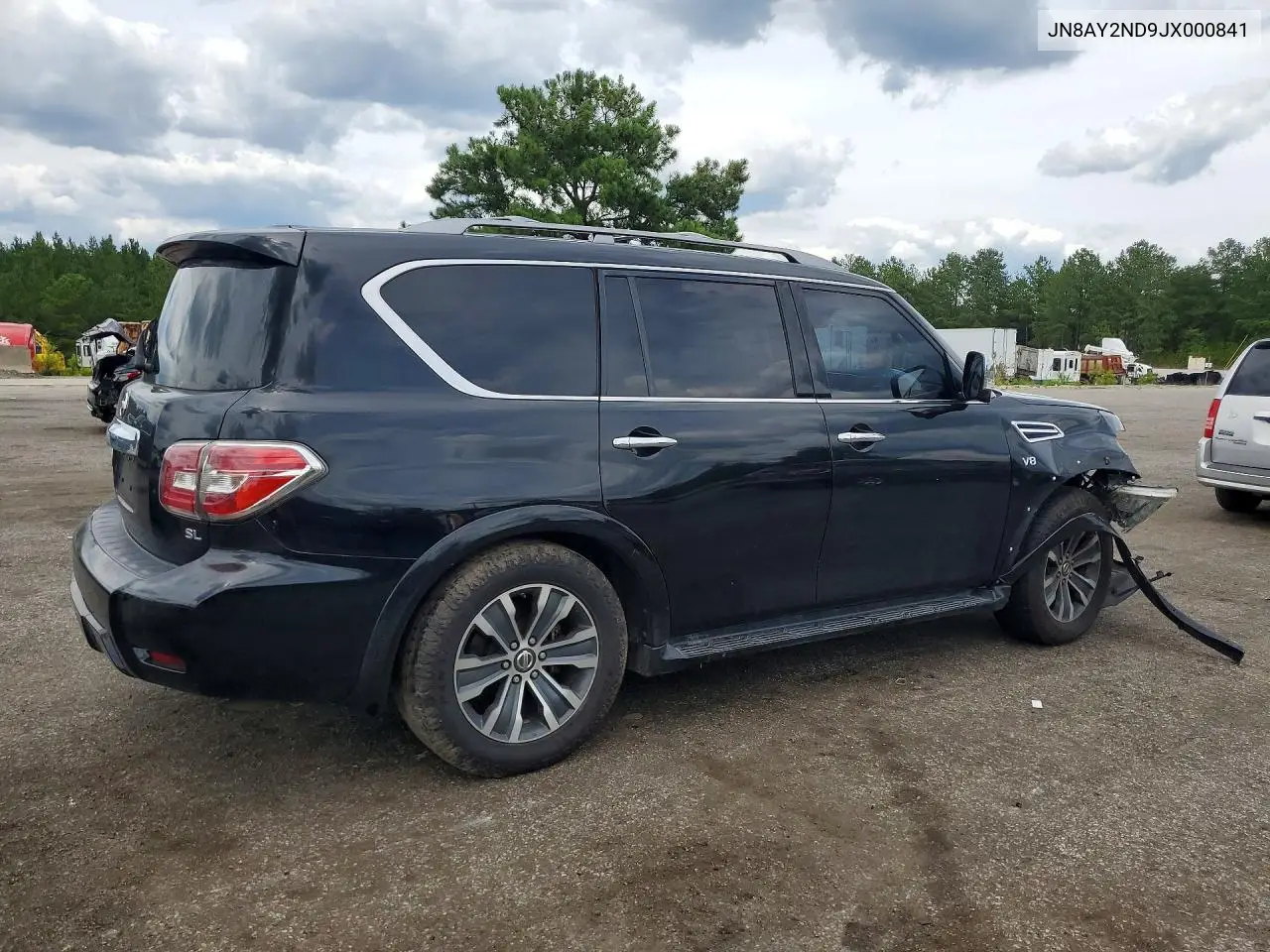 2018 Nissan Armada Sl VIN: JN8AY2ND9JX000841 Lot: 58372256