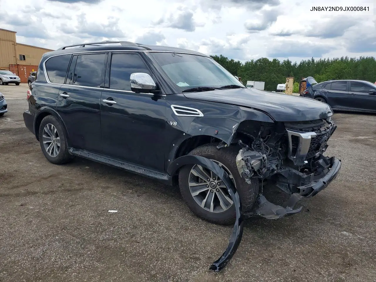 2018 Nissan Armada Sl VIN: JN8AY2ND9JX000841 Lot: 58372256