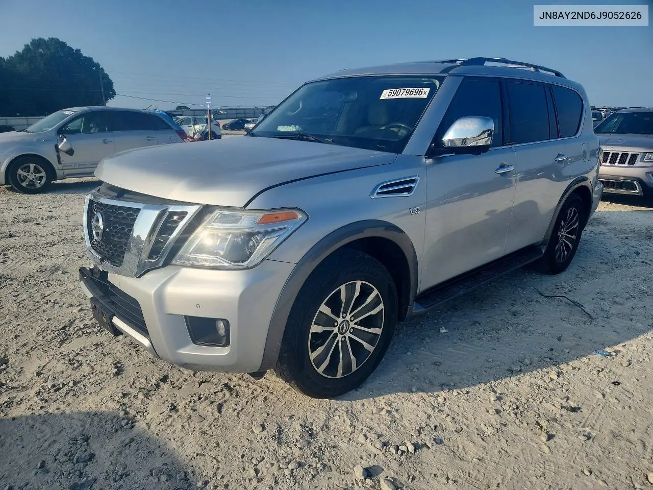 2018 Nissan Armada Sl VIN: JN8AY2ND6J9052626 Lot: 59079696