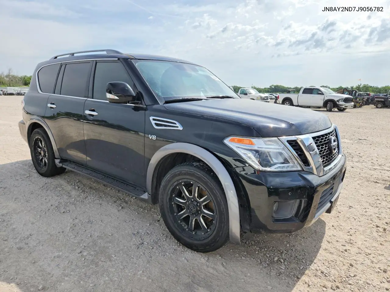 2018 Nissan Armada Sv VIN: JN8AY2ND7J9056782 Lot: 59346876