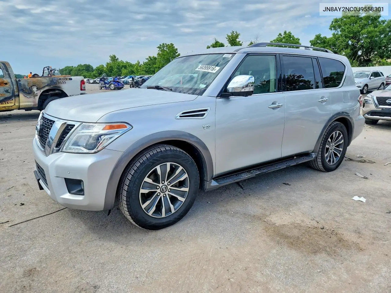 2018 Nissan Armada Sl VIN: JN8AY2NC0J9558301 Lot: 59399916